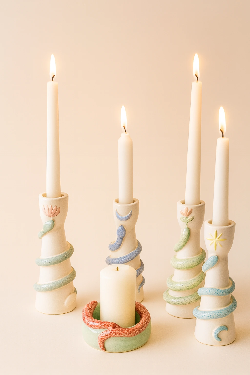 شمعدان مارپیچ