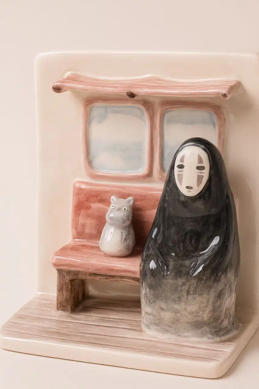 نوفیس و موش روی نیمکت