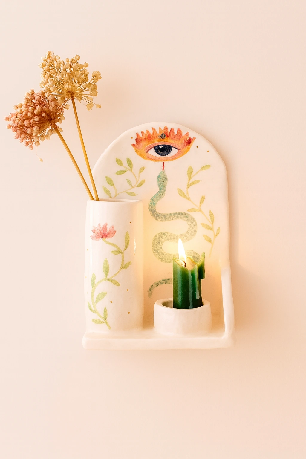 شمعدان مار آبی